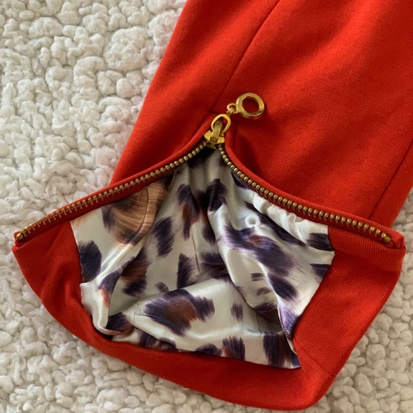 Cropped Jacket size medium Patriza Luca Milano. Zipper details, Y2K  Style - Picture 7 of 9